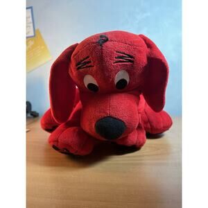 2011 Clifford The Big Red Dog Zoobies Zippered Plush No Blanket Book Stuffable